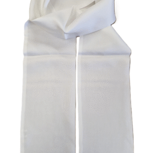 Smokingschal weiss