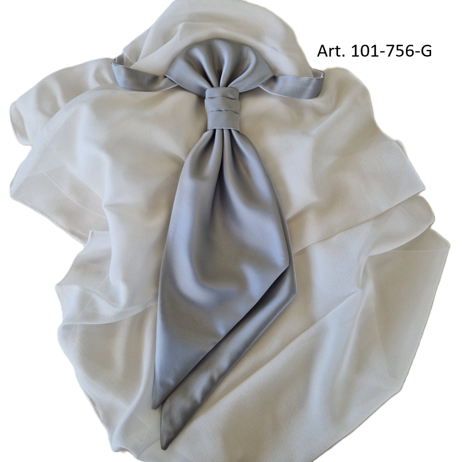 Hochzeitsbinder Plastron 101-756-G