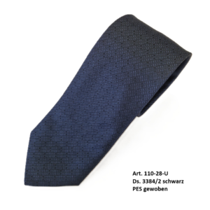 Krawatte PES 3384-2 schwarz