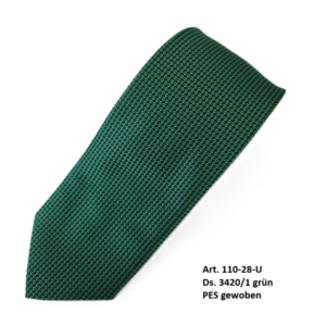 Krawatte PES 3420-1 grün