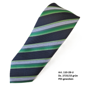 Krawatte PES 2725-15 grün
